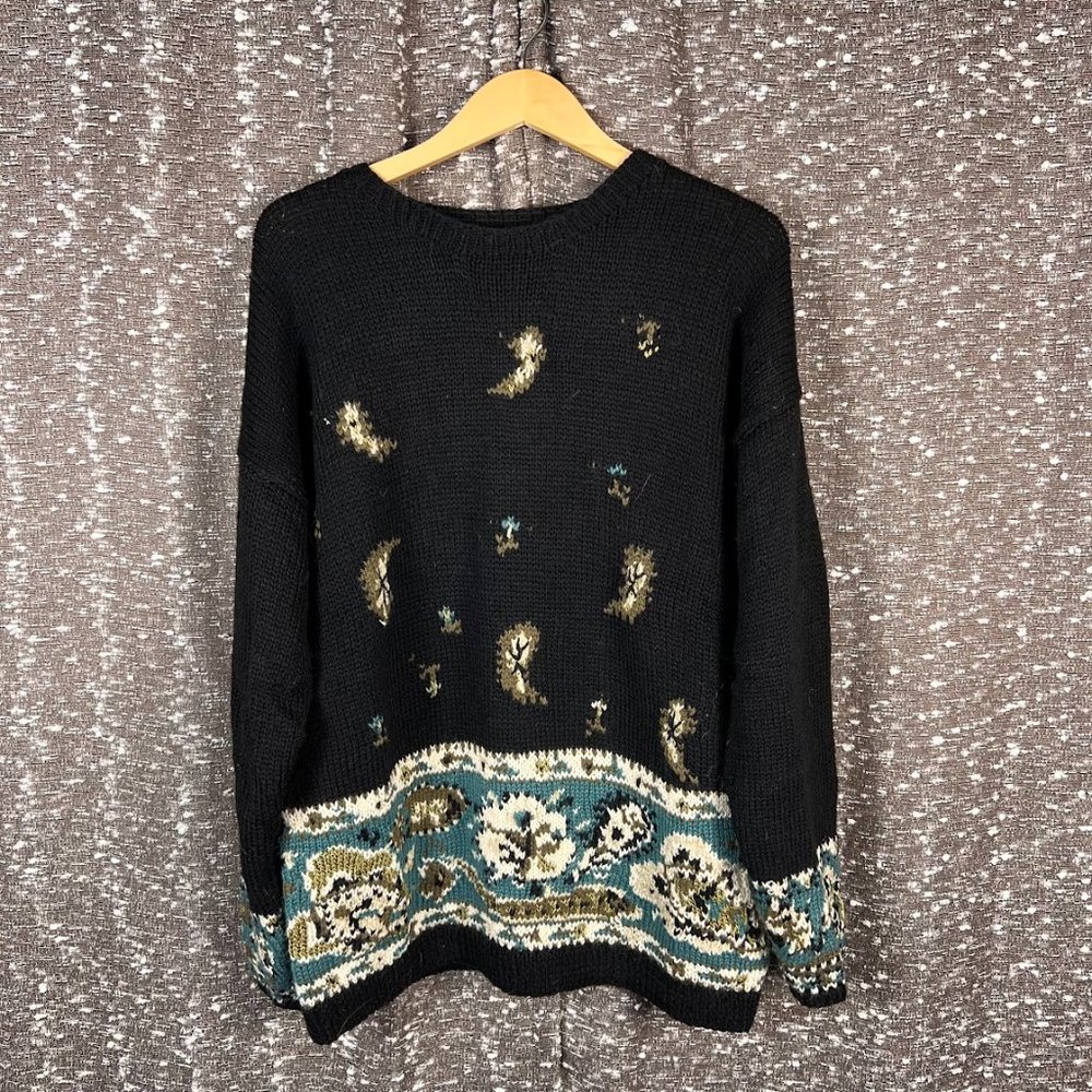 Carole Little Part Wool Sweater